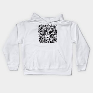 Pop Art Abstract. Kids Hoodie